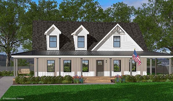 Nationwide Homestead / Farmhouse V Cape Exterior 108494
