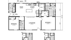Nationwide Homestead / Horizon IV Ranch Layout 108497