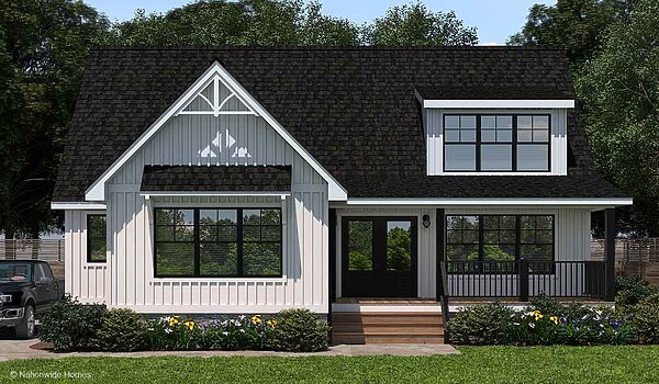Nationwide Homestead / Farmhouse II Alternative Cape Exterior 108500