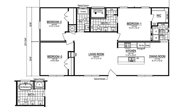 Nationwide Homestead / Homestead VI Ranch Layout 108501