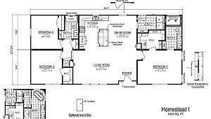 Nationwide Homestead / Homestead I Ranch Layout 108527
