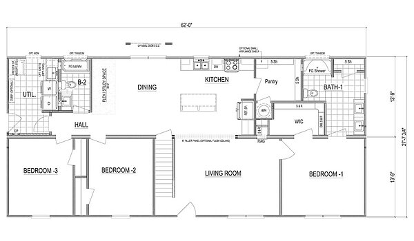 Nationwide Homestead / Horizon II Cape Layout 108533