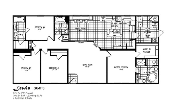 Prime Series / Lewis S64F3 Layout 5154