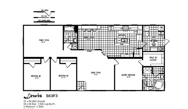 Prime Series / Lewis S63F3 Layout 5155