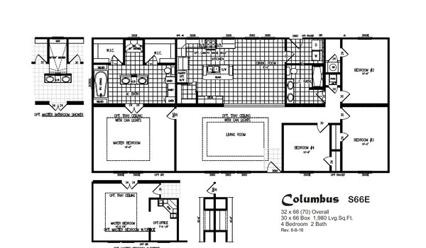 Prime Series / Columbus S66E Layout 5163