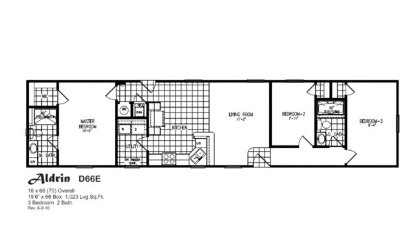 Nautica / Aldrin D66E Layout 5175