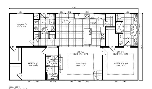 Prime Series / Nicollet S58F4 Layout 33929