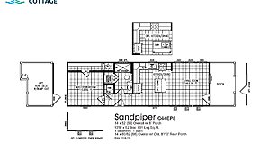 Smart Cottage / Sandpiper C44EP8 Layout 64296