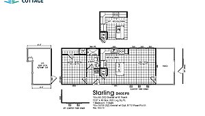 Smart Cottage / Starling D40EP8 Layout 64297