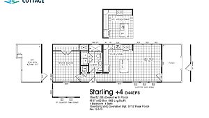 Smart Cottage / Starling +4 D44EP8 Layout 64298
