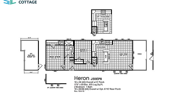 Smart Cottage / Heron J50EP8 Layout 64303