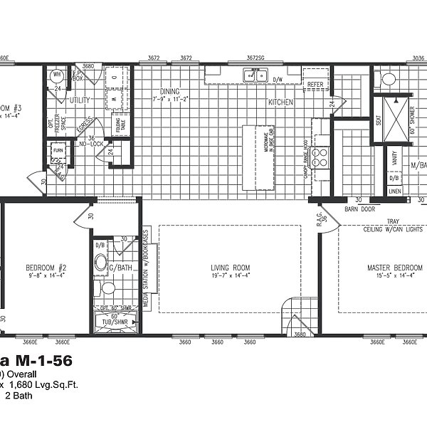 ON CLEARANCE / M-1-56 Layout 64310