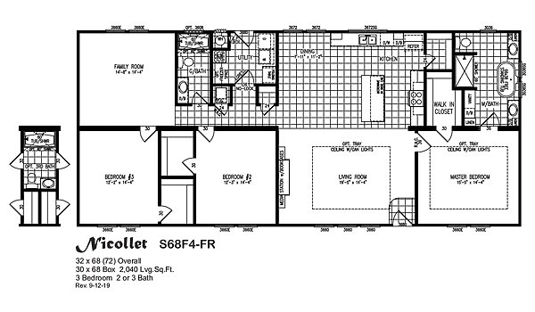 Prime Series / Nicollet S68F4-FR Layout 70725