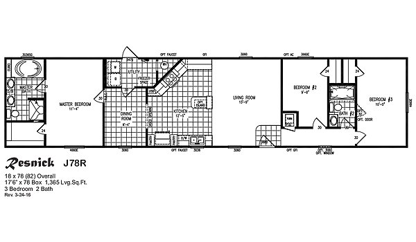 Prime Series / Resnick J78R Layout 70722