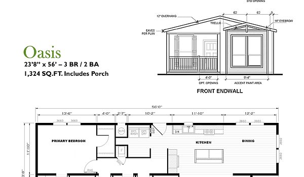 Harmony Series / Oasis HP24563A Exterior 79757