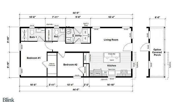 Harmony Series / Blink HR-2044-2A Layout 87503