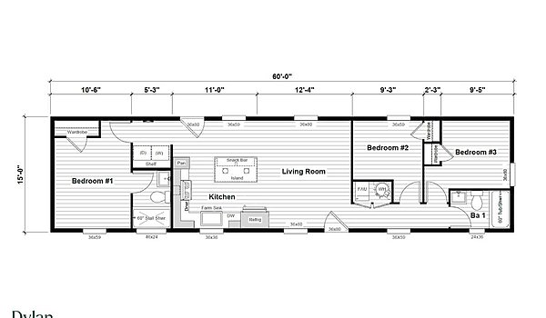 Harmony Series / Dylan HR-1660-3A Layout 87511