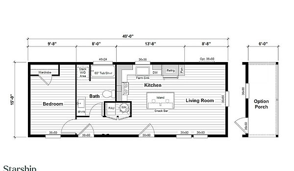 Harmony Series / Starship HR-1640-1A Layout 87521