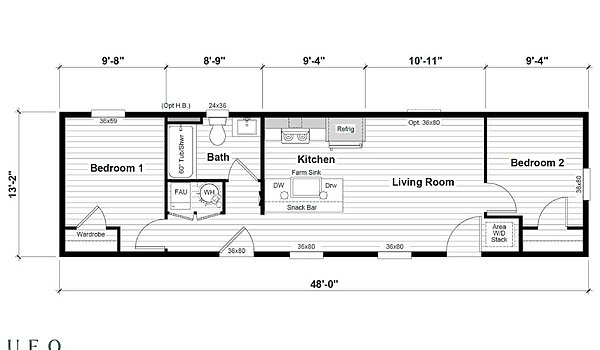 Harmony Series / U.F.O. HR-1448-1A Layout 87527