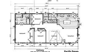 Harmony Series / Pacific Dream HR-3061-3B Layout 121593