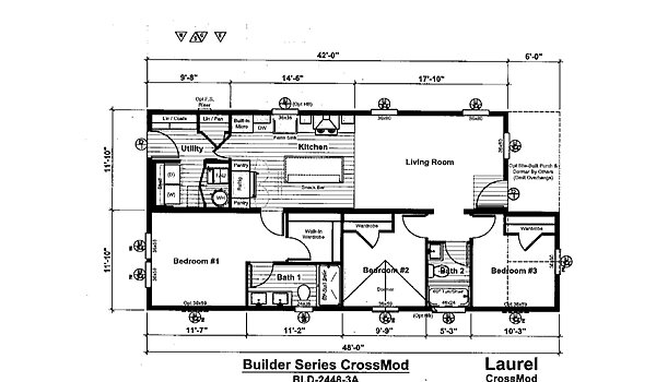 CrossMod / Laurel BLD-2448-3A Layout 134901