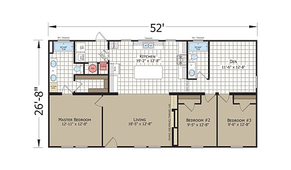 Elite Series / The Spruce Pine 2852-02 Layout 62555