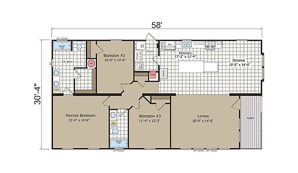 Elite Series / The Alder 3258-03 Layout 62556