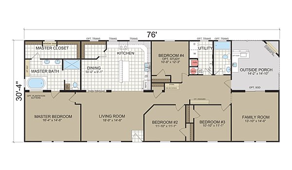 Elite Series / The Garner 3975 Layout 62590