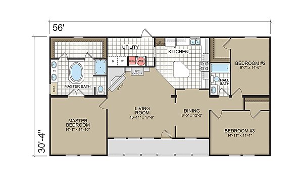 Elite Series / The Lawson 3256 Layout 62625