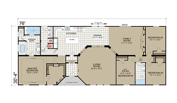 Atlantic Modular / Tryon 3276-05 Layout 62681