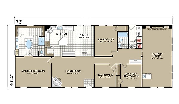 Atlantic Modular / The Family Retreat 3277 Layout 62694