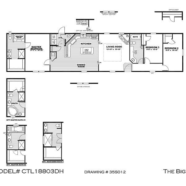 Constellation The Big Dipper 18803D - Texas Built Mobile Homes