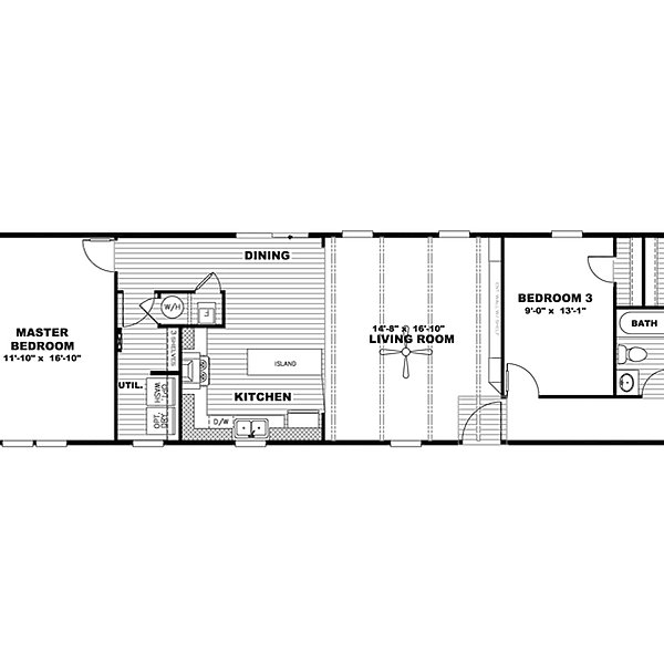 The Anniversary / 18 Islander 35ANN18763IH Layout 54284