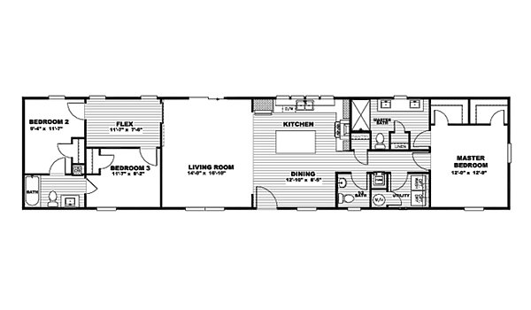 Flex / The Flex Condo 18763B Layout 54371