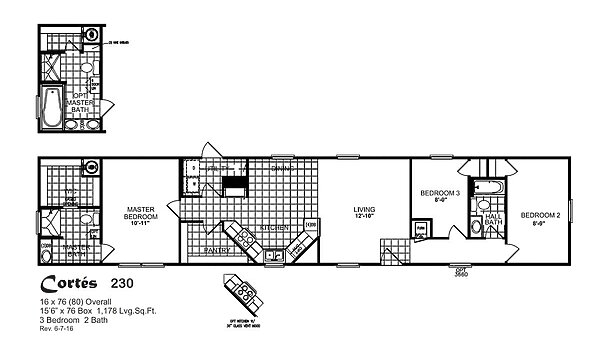 Compass / Cortés 230 Layout 6052