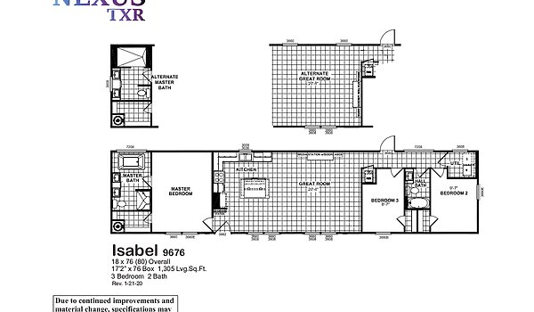 Nexus TXR / Isabel 9676 Layout 47608