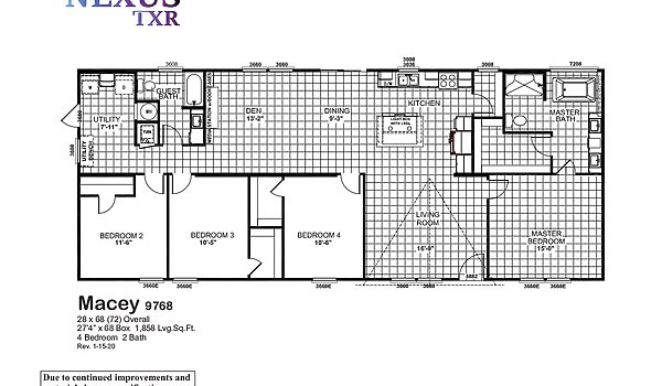 Nexus TXR / Macey 9768 Layout 47610