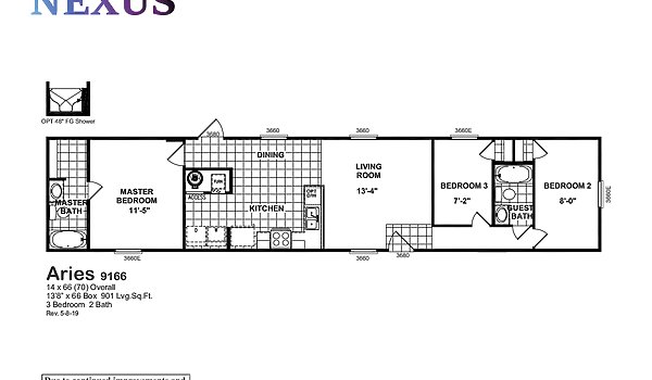 Nexus / Aries 9166 Layout 47614