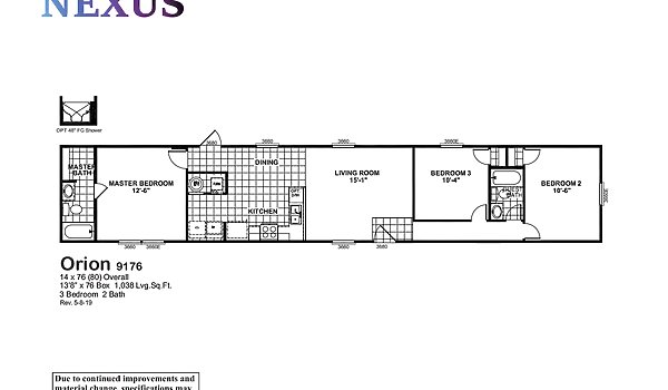 Nexus / Orion 9176 Layout 47615