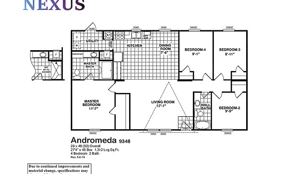 Nexus / Andromeda 9348 Layout 47621