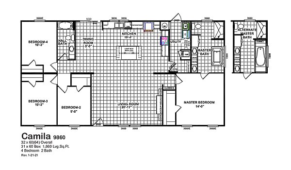 Nexus TXR / Camila 9860 Layout 70625