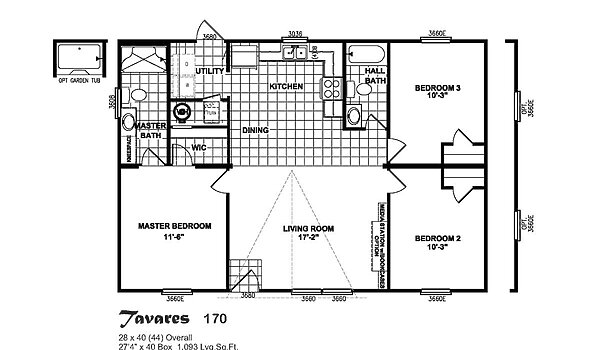 Compass / Tavares 170 Layout 96370