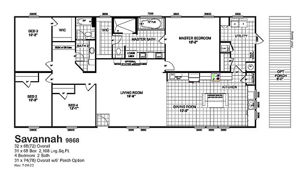 Nexus TXR / Savannah 9868 Layout 96440