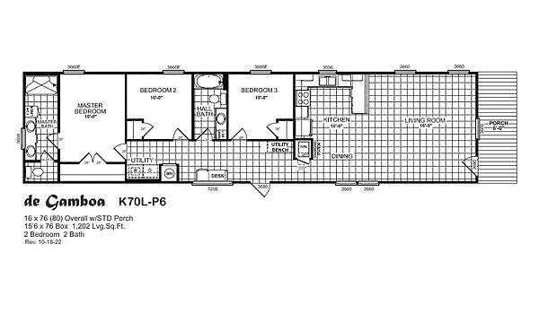 Compass / de Gamboa K70L-P6 Layout 99830