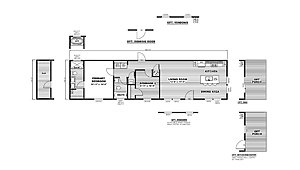 Value Living / The Riverview 37SAV16602AH Lot #33 Layout 65095
