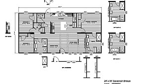 Promotional / Savannah Breeze 37ISB28563CH Layout 70631