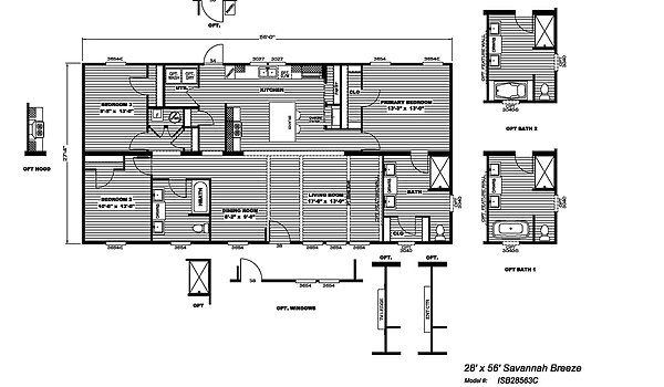 Promotional / Savannah Breeze 37ISB28563CH Layout 70631