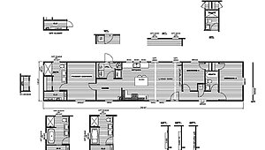 Savannah Living / The Driftwood 37SAV16763TH Layout 143977