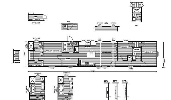 Savannah Living / The Driftwood 37SAV16763TH Layout 143977