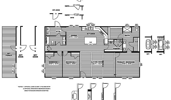 Savannah Living / The Tributary 37SAV32563AH Layout 144077
